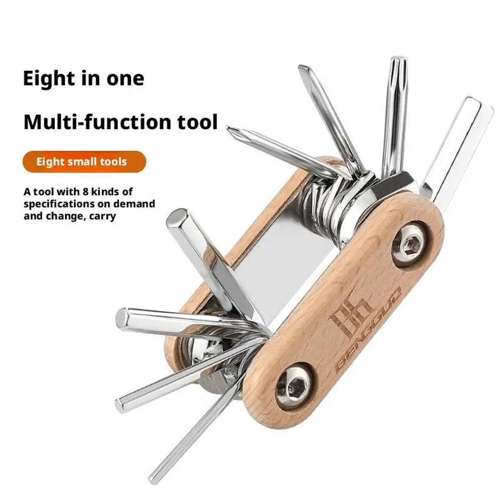 ROCKBROS 8 in 1 Bicycle Repair Tool Portable Bike Bicycle Screwdriver Repair Cycling Tool Mountain Bike Wrench Multi Tools